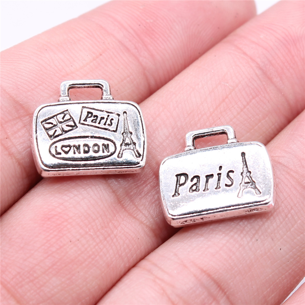 Jewelry Making London - WYSIWYG 5 uds 16x14mm Color plata