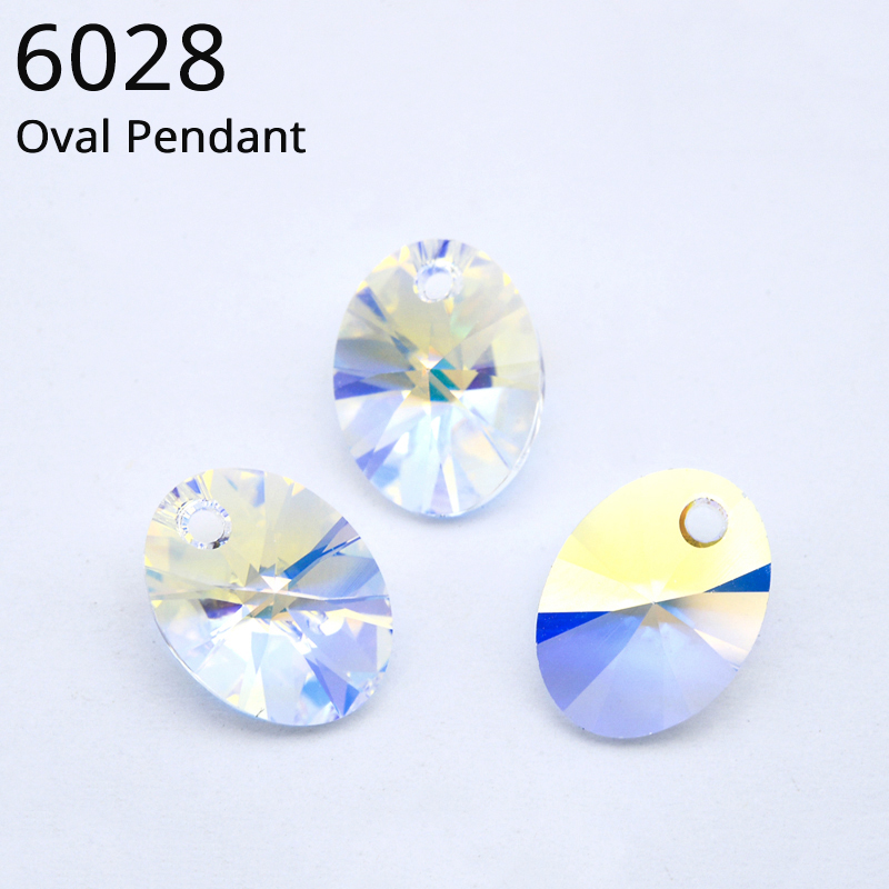 Jewelry Making At Home - Cristales originales de Austria 6028 colgante