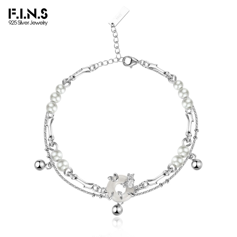 Lobster Clasp Silver - F.I.N.S-pulsera de plata de ley S925