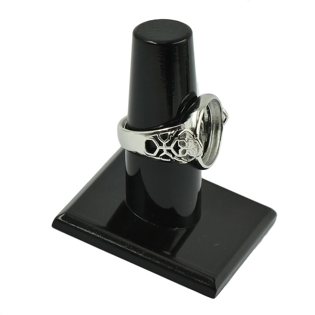 Jewelry Making At Home - Base de engaste de anillo ajustable