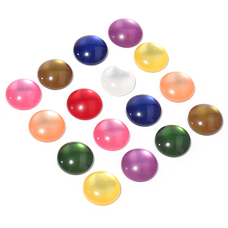 50 Piezas de Cabujones de Resi - Jewelry Making Gemstones reseña y precio