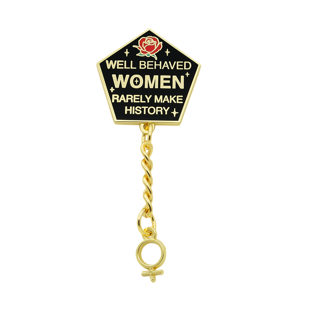 1PC Pin de esmalte feminista c - Jewelry Making History reseña y precio
