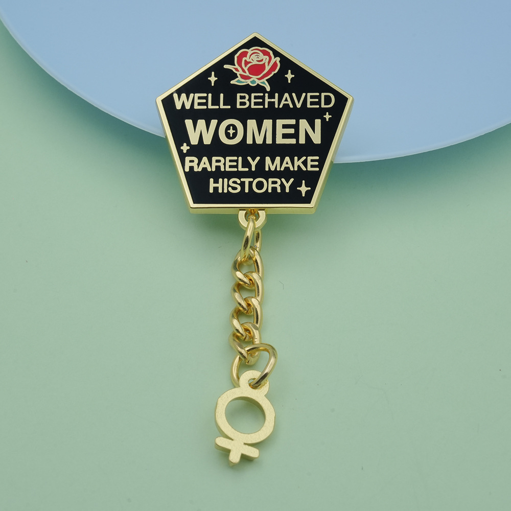 1PC Pin de esmalte feminista c - Jewelry Making History reseña y precio