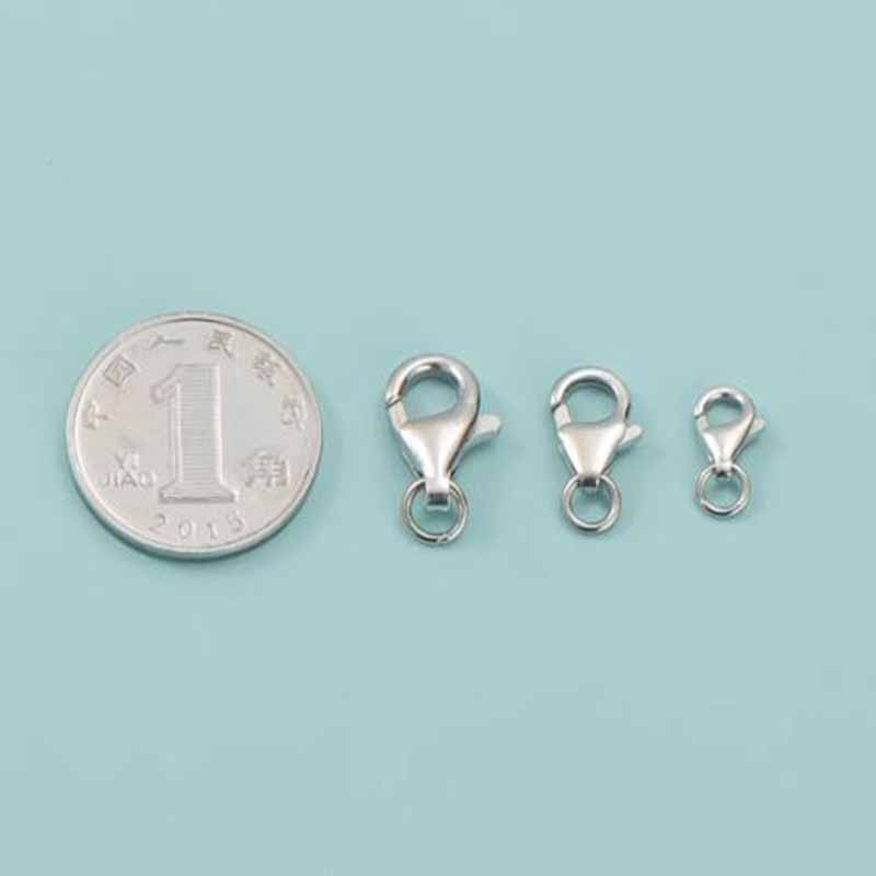 2 uds. De cierres de hebilla d - Lobster Clasp Silver reseña y precio