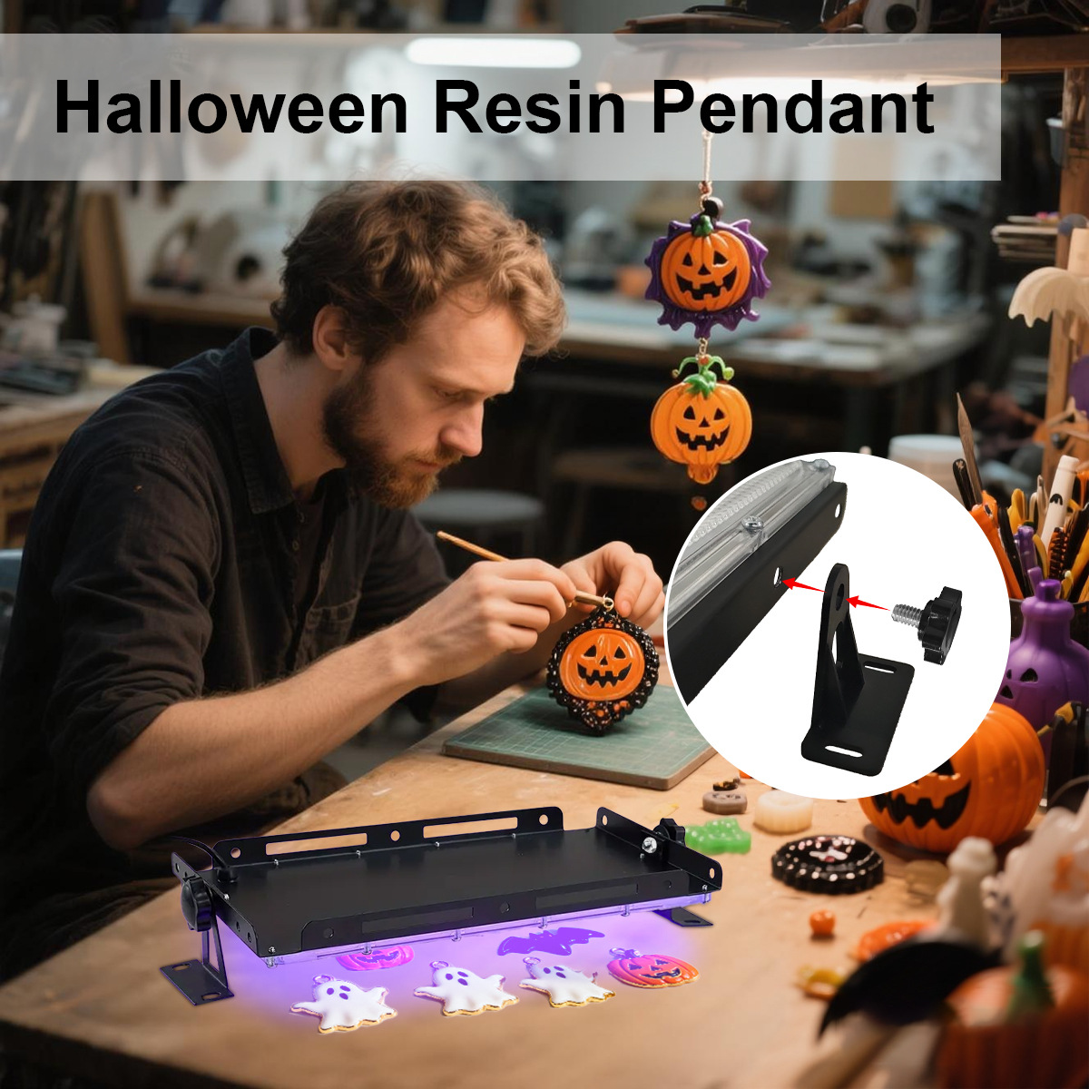 Lámpara UV Portátil de Alta Po - Jewelry Making Dc reseña y precio