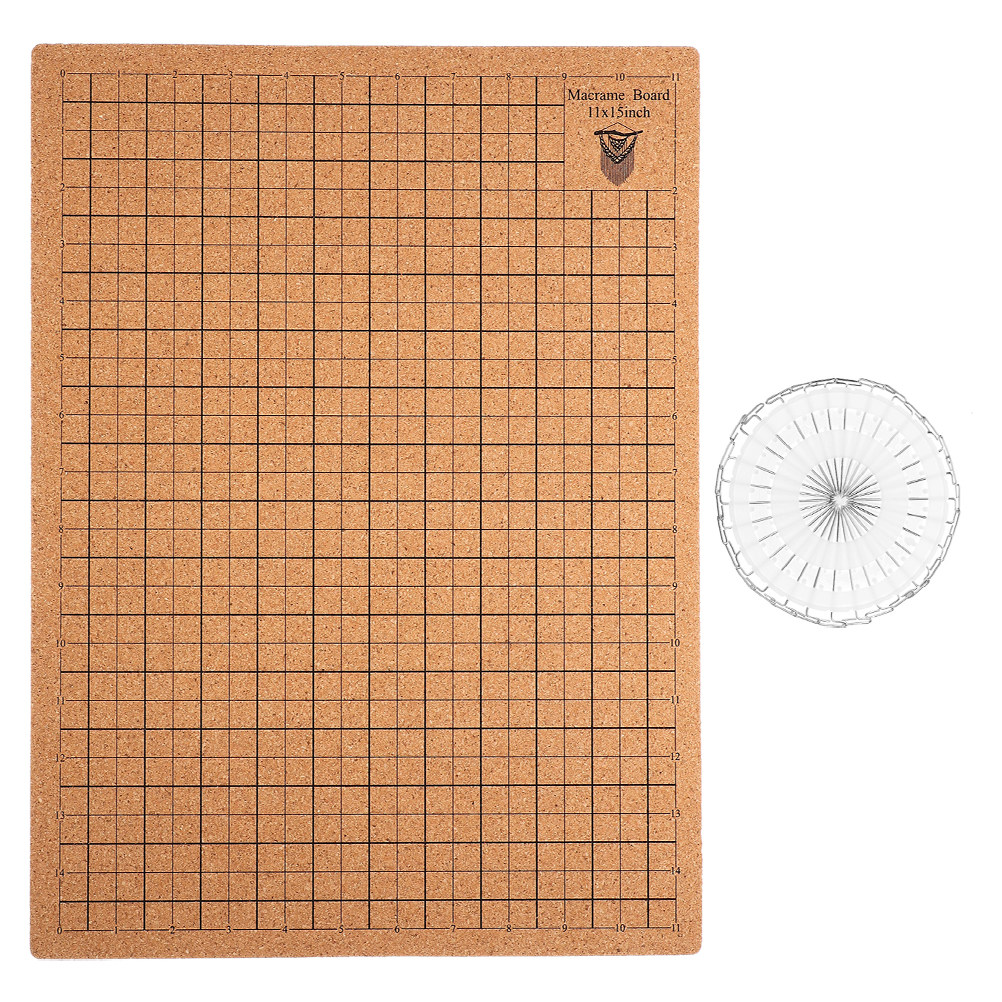 Tabla de macramé de corcho con - Jewelry Making Board reseña y precio
