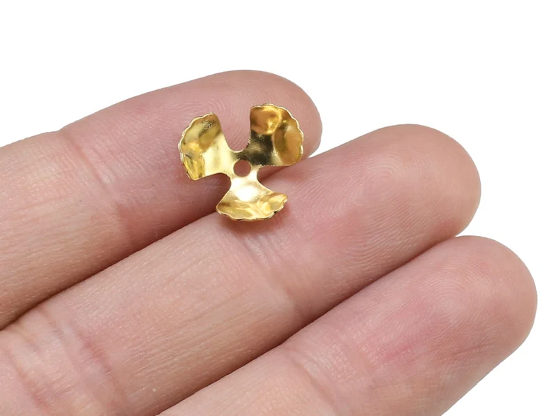 100 tapones de latón para cuen - Jewelry Making Gemstones reseña y precio