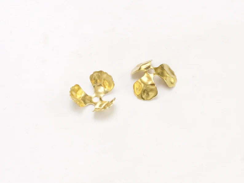 100 tapones de latón para cuen - Jewelry Making Gemstones reseña y precio