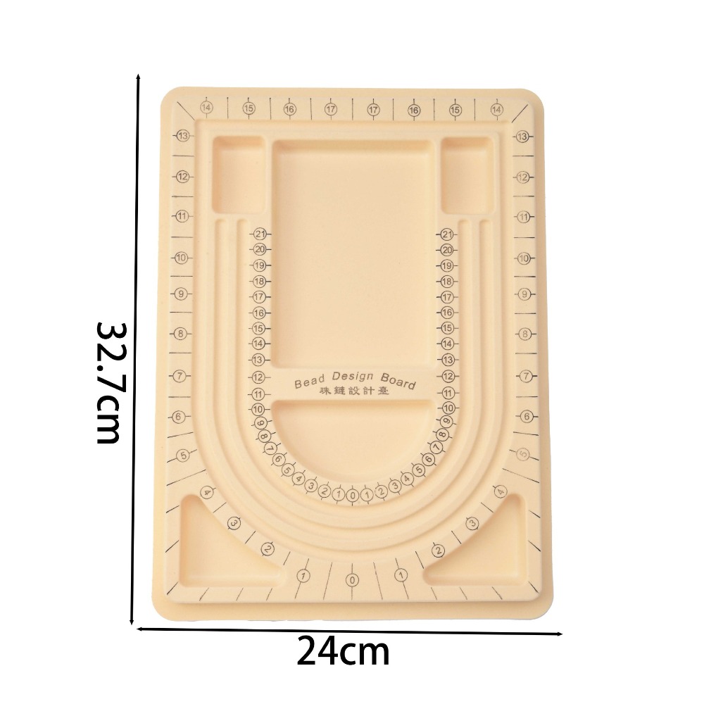 Tablero de cuentas colorido pa - Jewelry Making Board reseña y precio