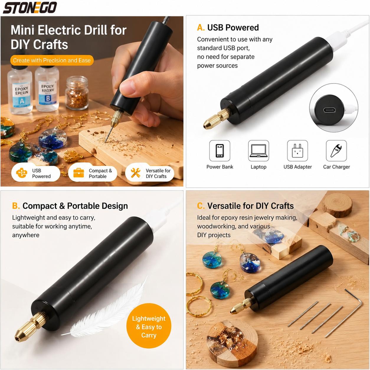 Mini Taladro Eléctrico Portáti - Jewelry Making Dc reseña y precio