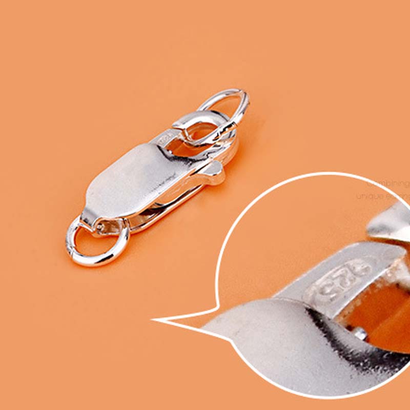 Cierre de Langosta de Plata de - Lobster Clasp Silver reseña y precio