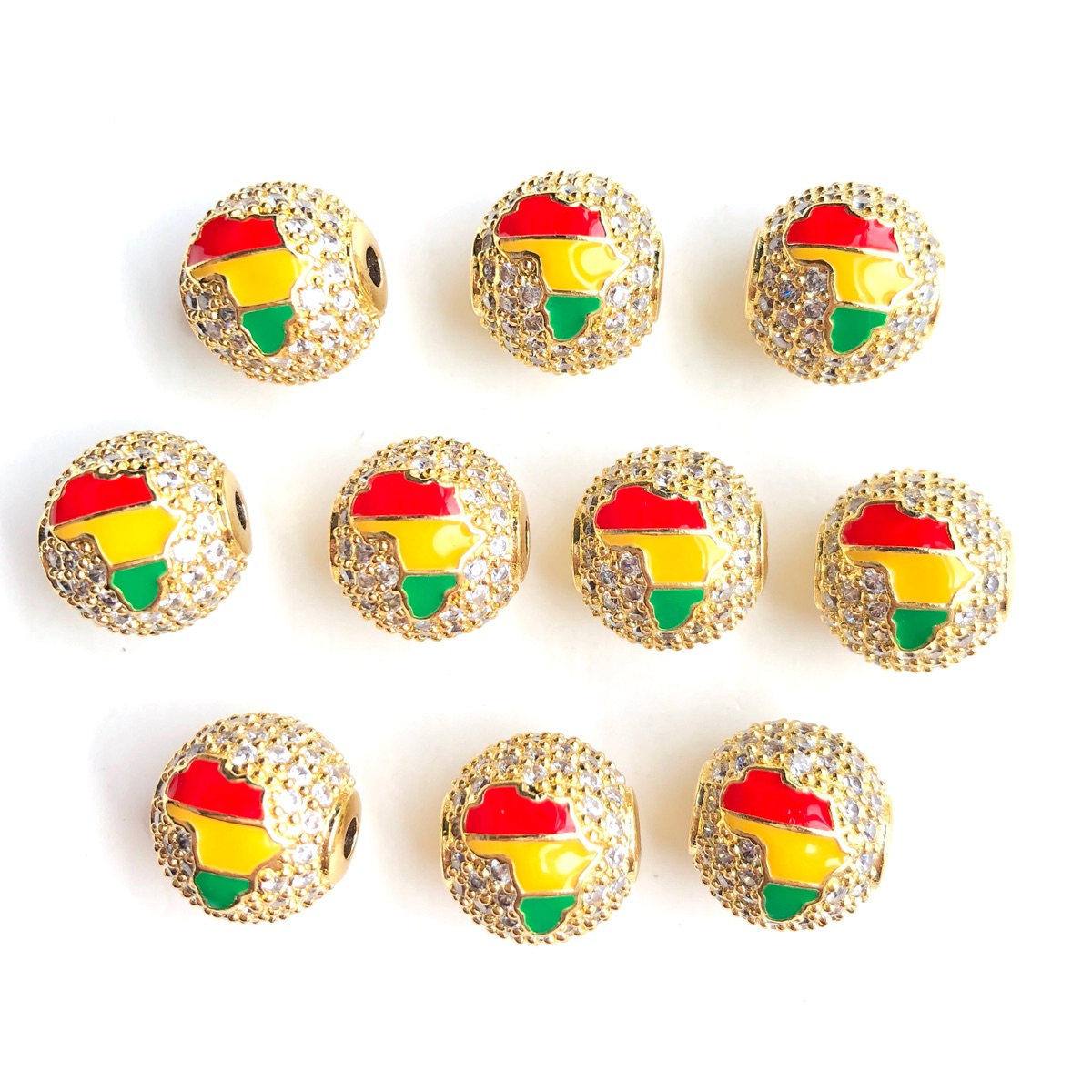 6 piezas de cuentas espaciador - Jewelry Making History reseña y precio