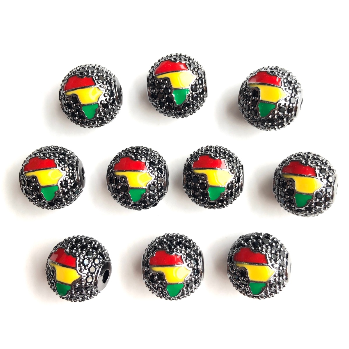 6 piezas de cuentas espaciador - Jewelry Making History reseña y precio
