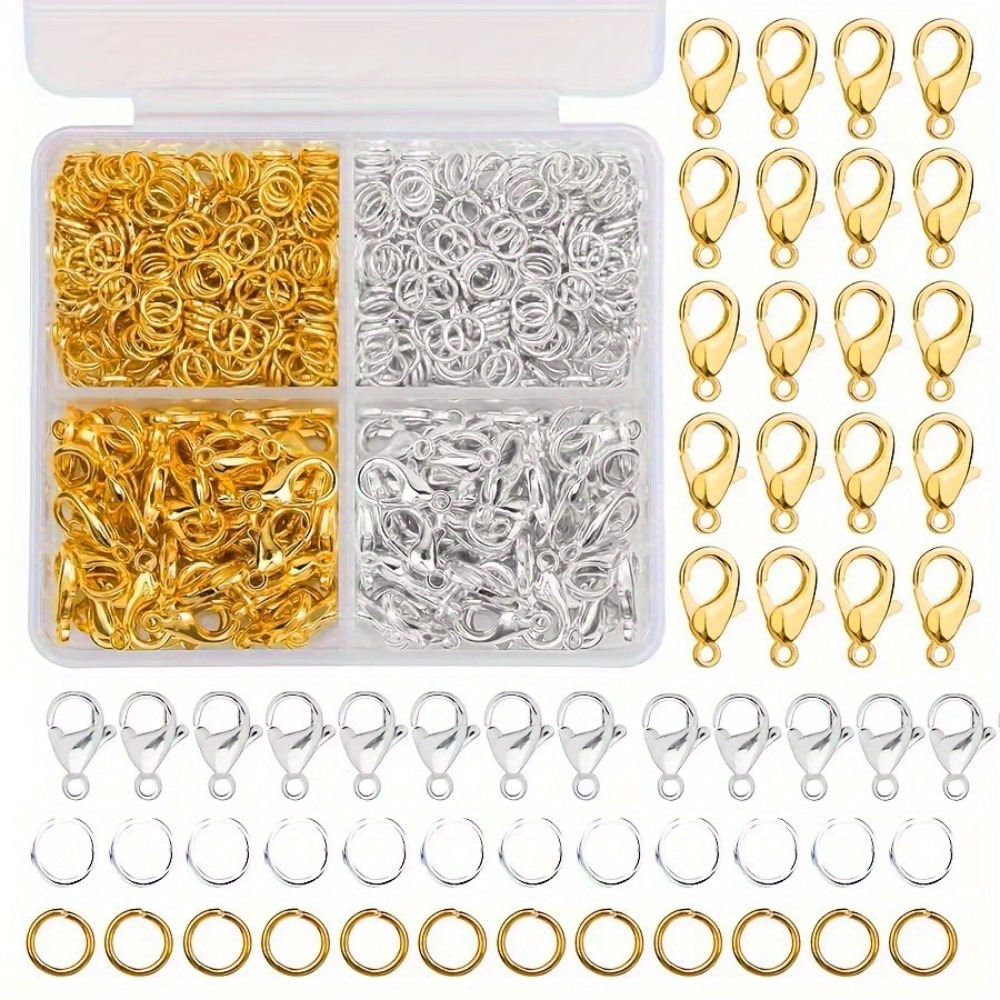 350/500 piezas: juego combinad - Lobster Clasp Silver reseña y precio