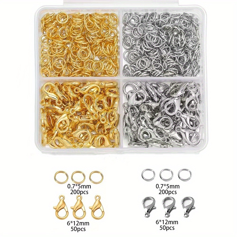 350/500 piezas: juego combinad - Lobster Clasp Silver reseña y precio
