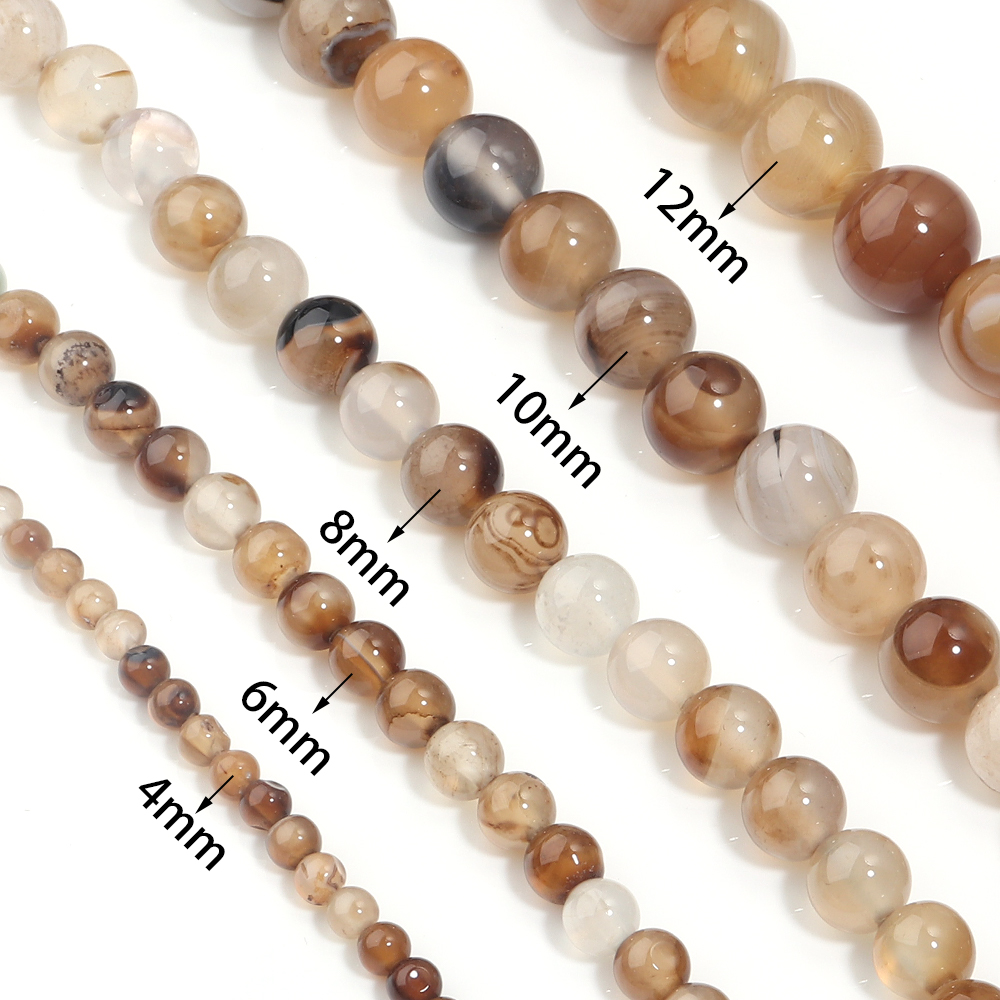 1 hilo de cuentas de ágata con - Jewelry Making Gemstones reseña y precio