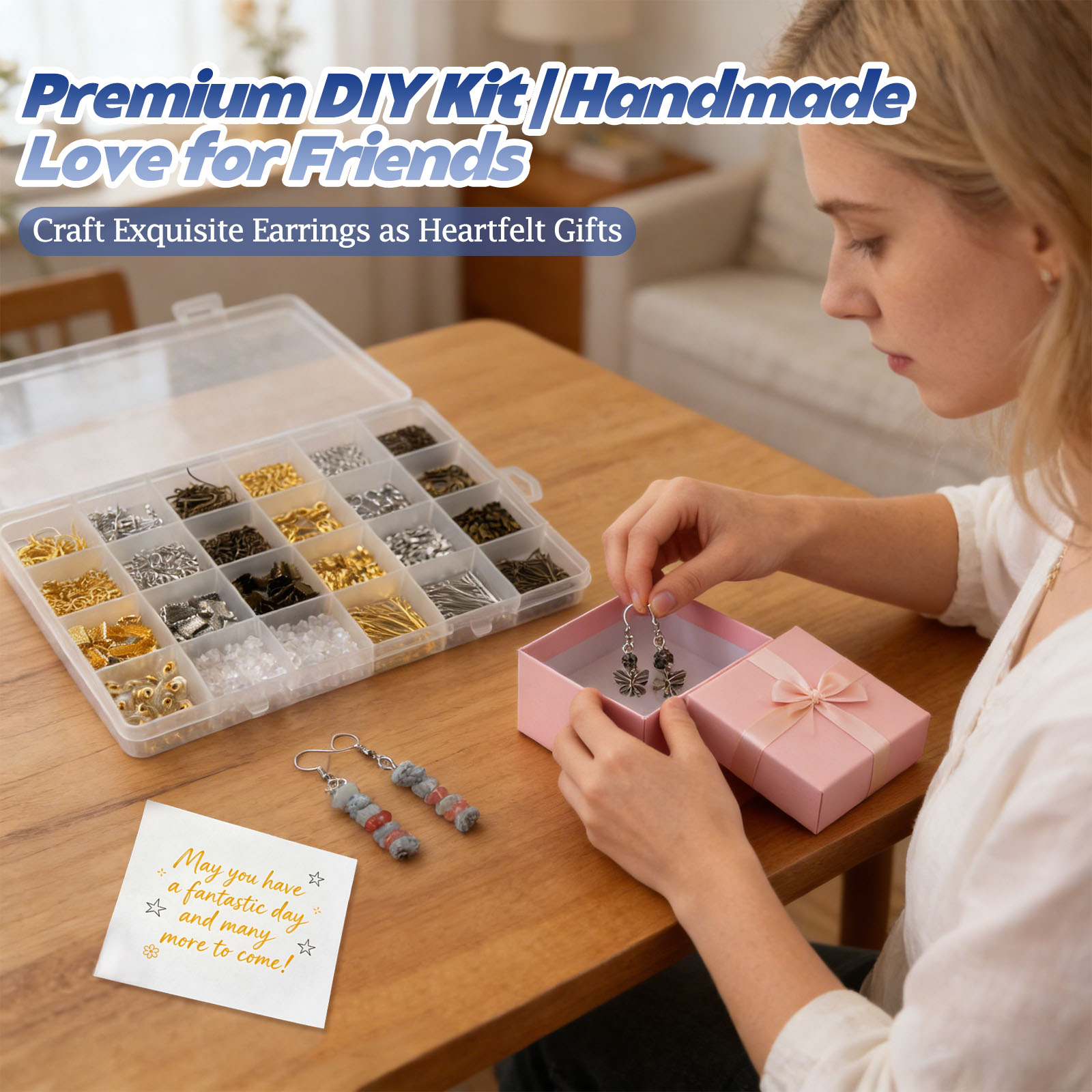 Kit para la creación de pendie - Jewelry Making At Home reseña y precio