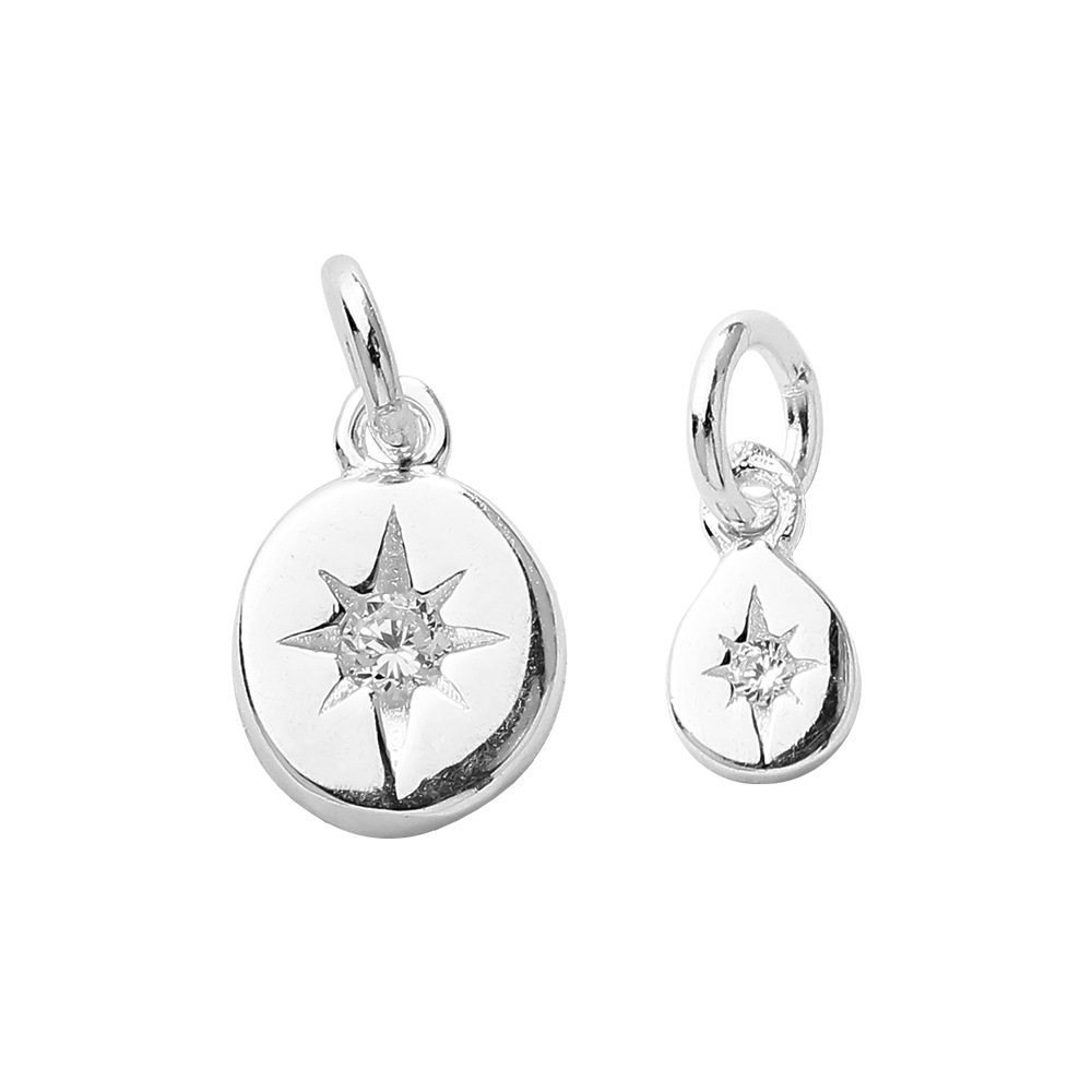 Dije de estrella de plata 925, - Jewelry Making In La reseña y precio
