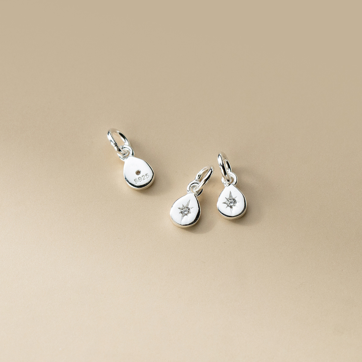 Dije de estrella de plata 925, - Jewelry Making In La reseña y precio