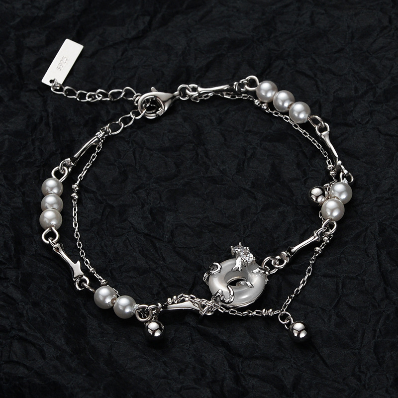 F.I.N.S-pulsera de plata de le - Lobster Clasp Silver reseña y precio