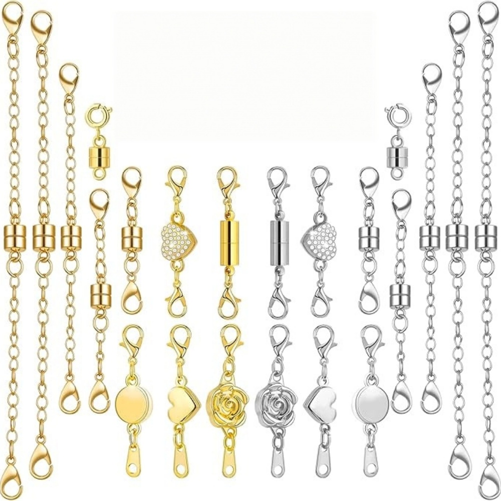 5 unidades de cierres magnétic - Lobster Clasp Silver reseña y precio