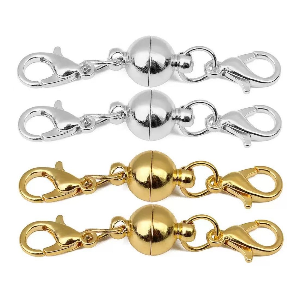5 unidades de cierres magnétic - Lobster Clasp Silver reseña y precio