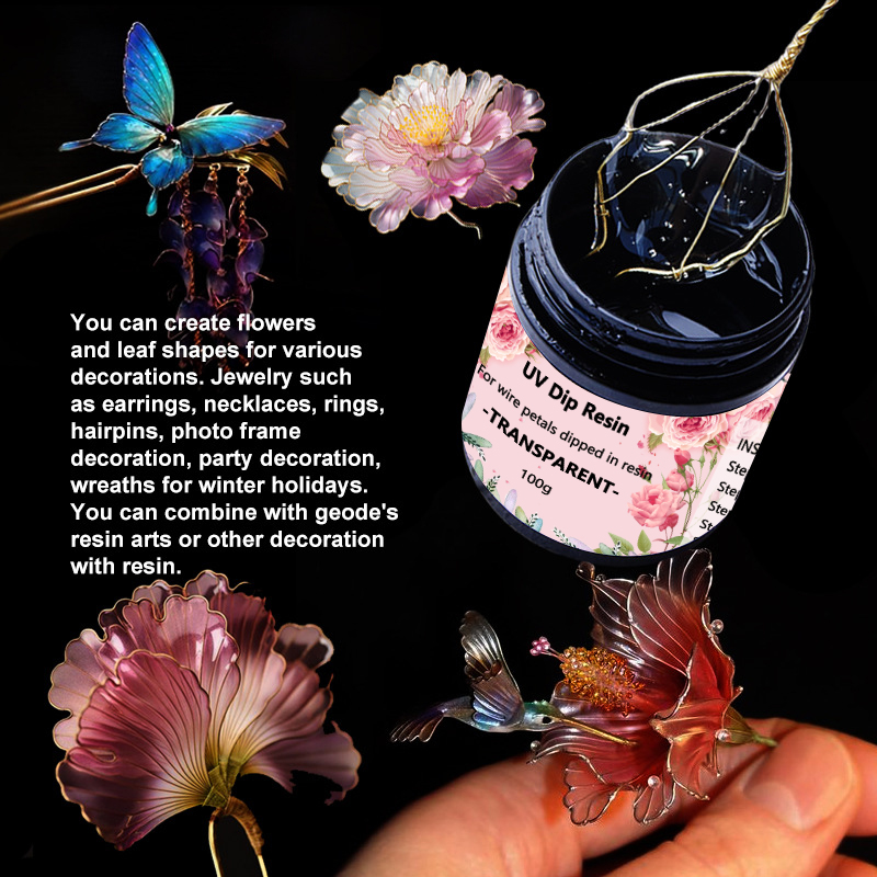 Pegamento de resina de inmersi - Jewelry Making At Home reseña y precio